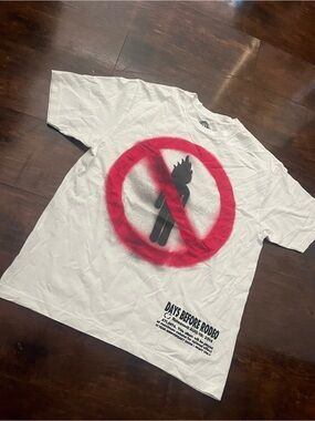 Travis Scott T Shirt Days Before Rodeo 10 Year Anniversary One Nighg